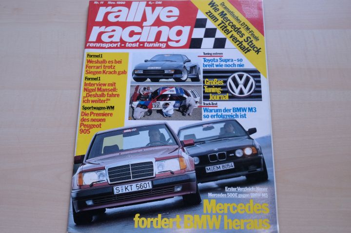 Deckblatt Rallye Racing (18/1990)